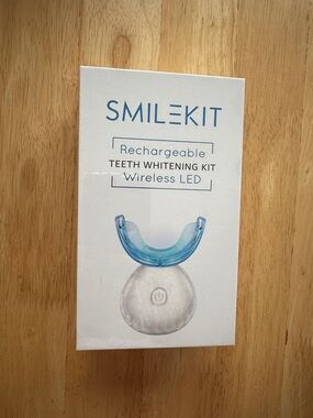 SmileKit Rechargeable Teeth Whitening Kit - Blue